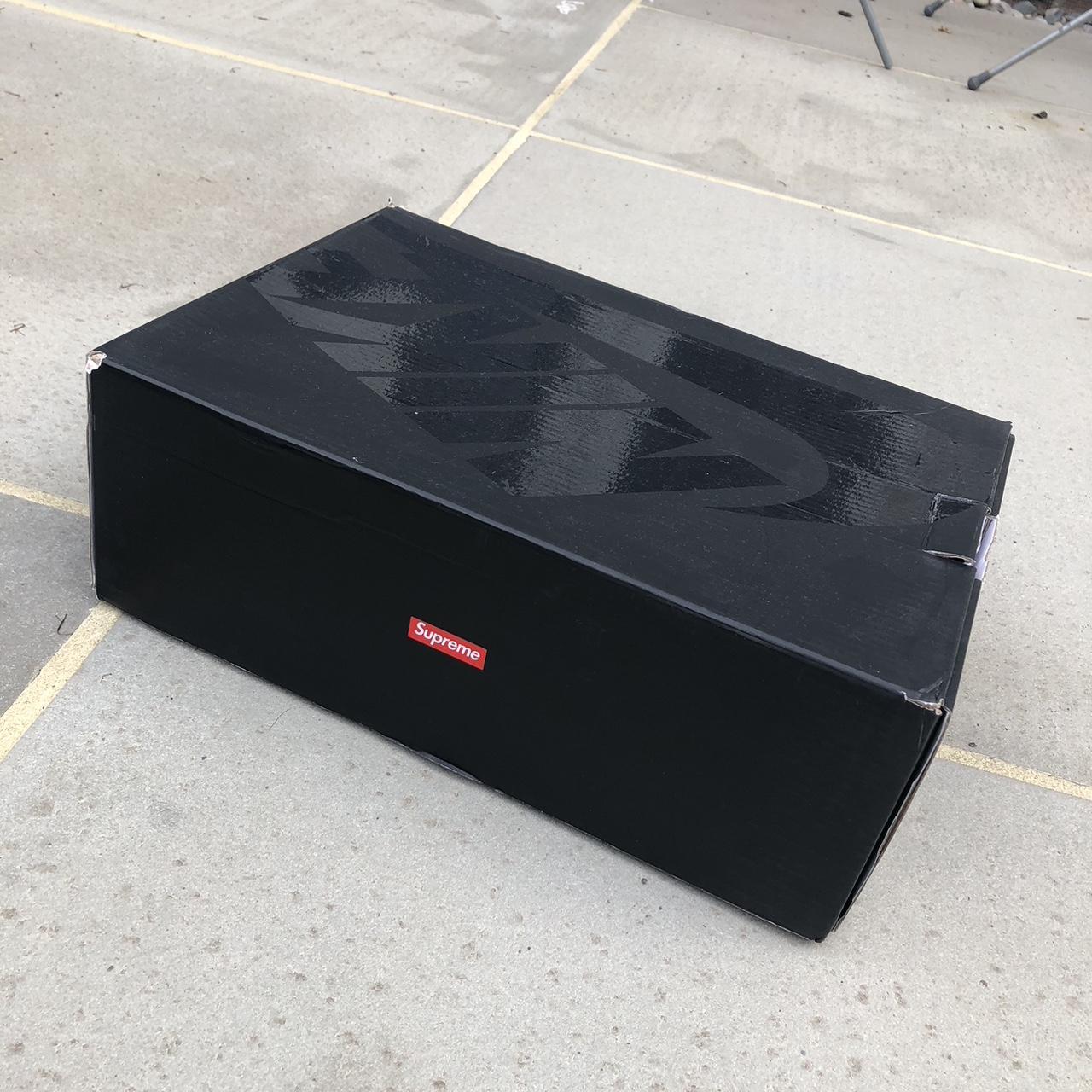 black supreme air force 1s