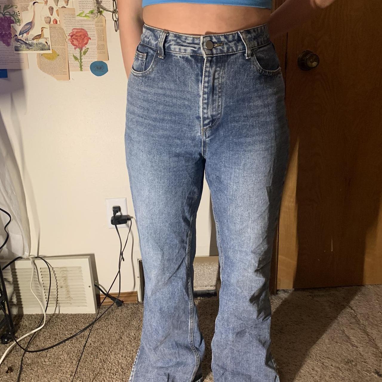 Cider Women's Blue Jeans Depop