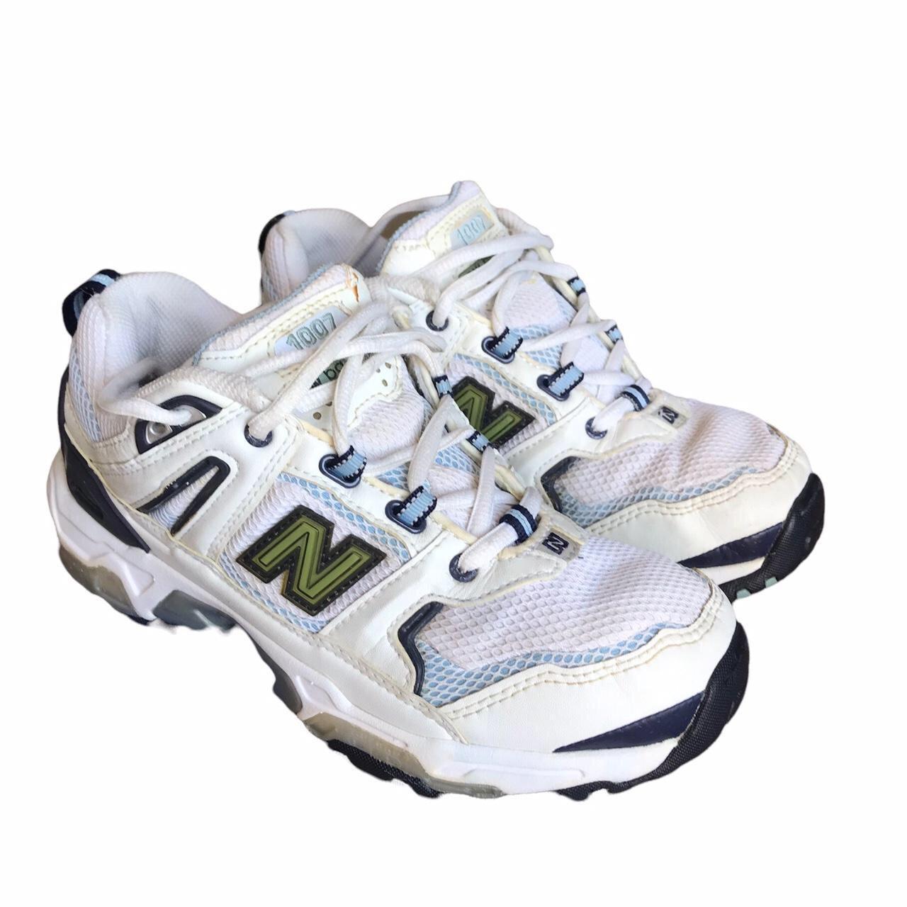 Vintage New Balance 1007 Baby Blue Running Shoes | Depop