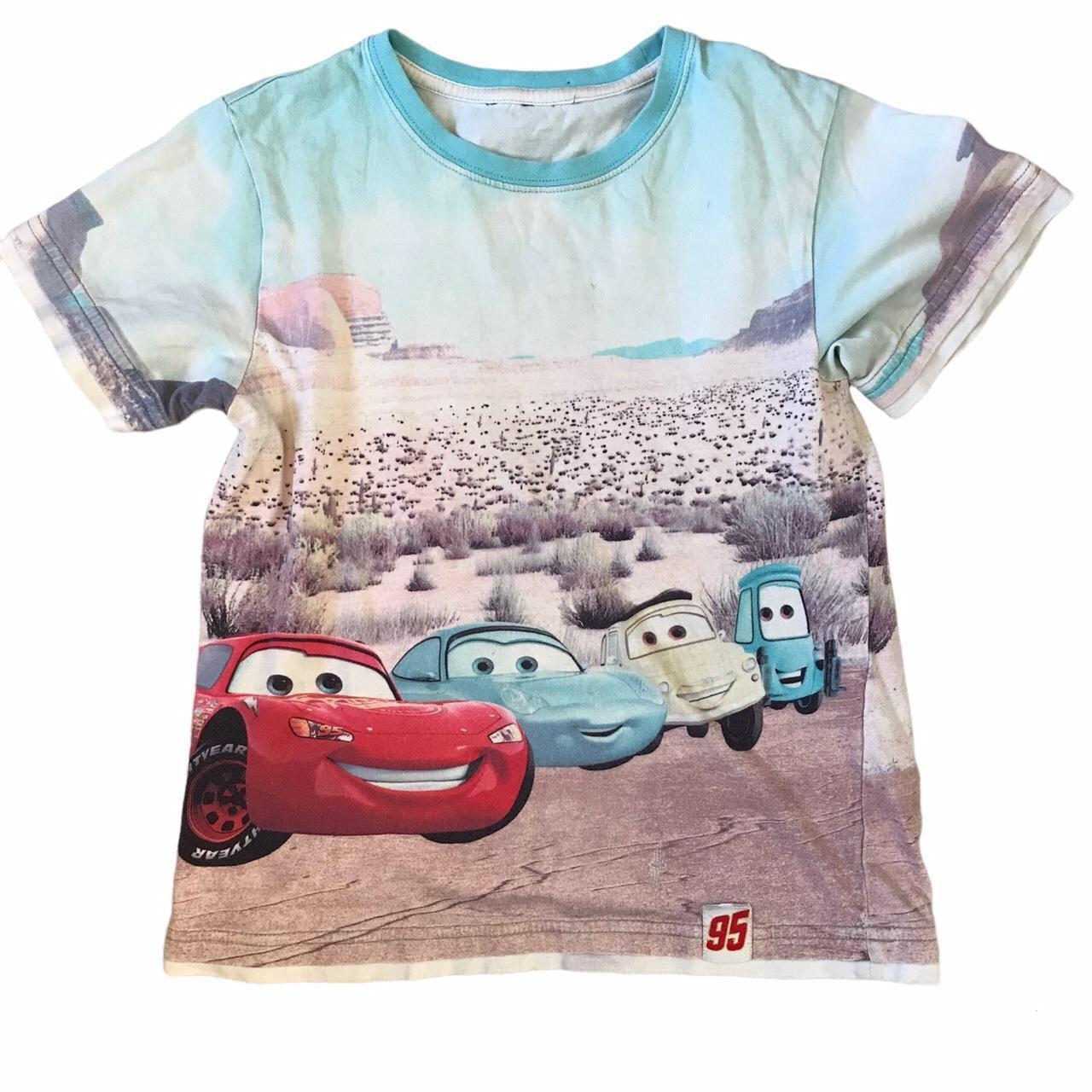 -Vintage Disney Pixar Cars baby tee from the...