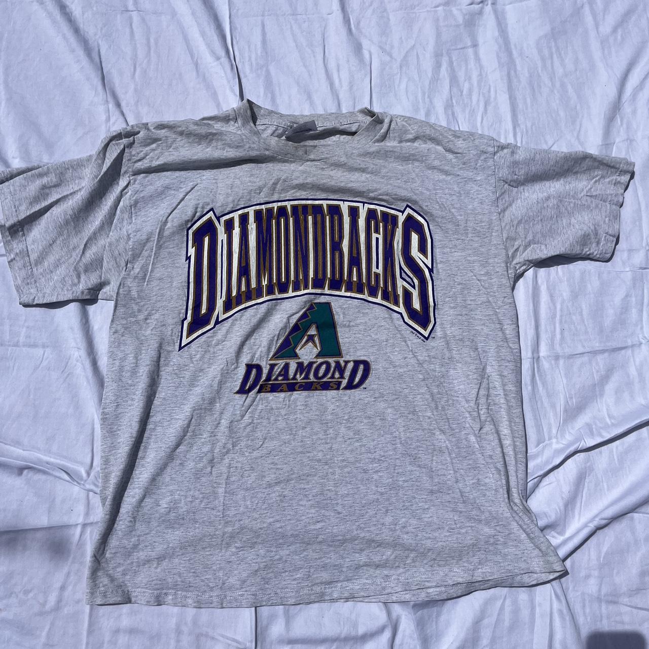 GREY ARIZONA DIAMONDBACKS T SHIRT Funny Vintage Gift - Depop