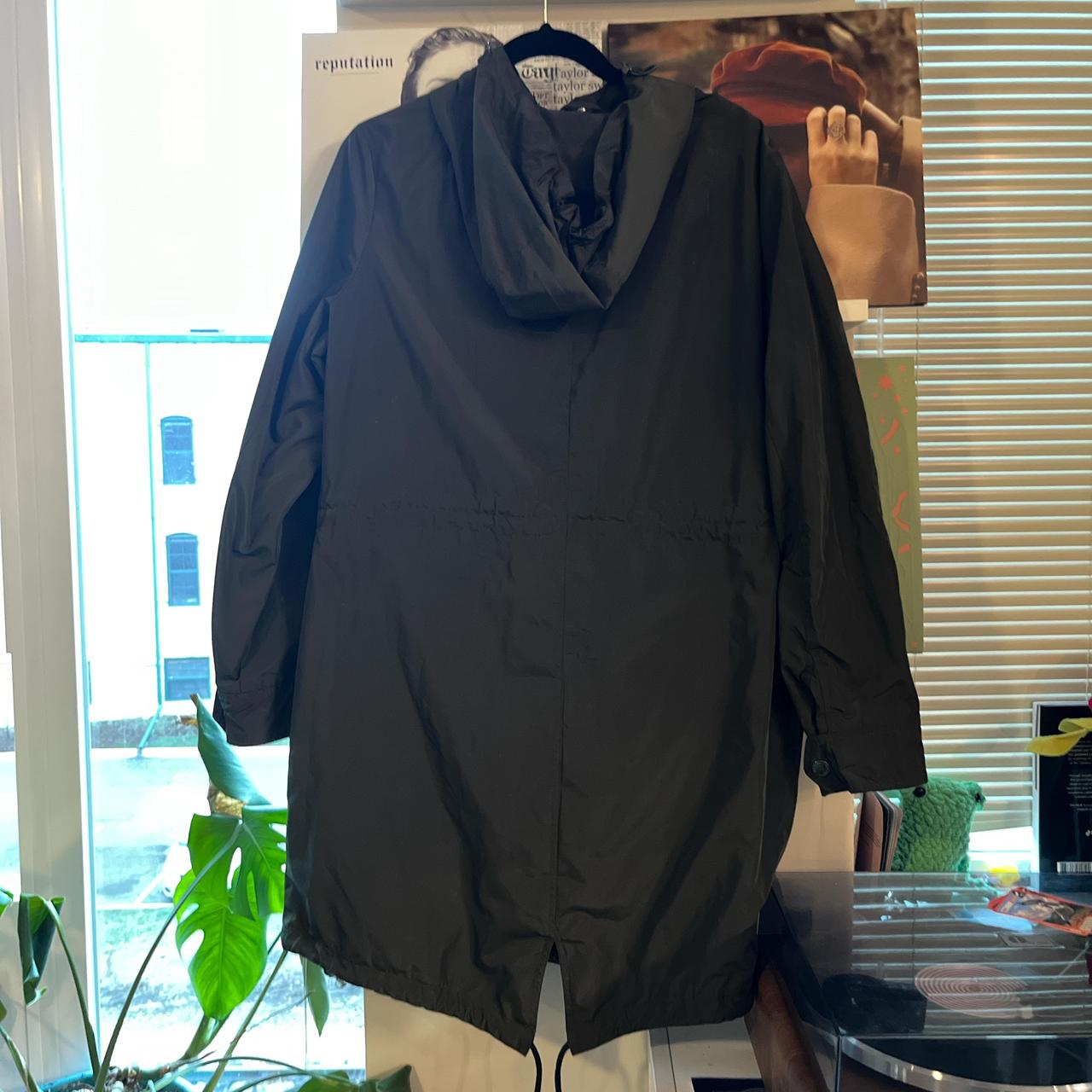 large camo green michael kors rain jacket!