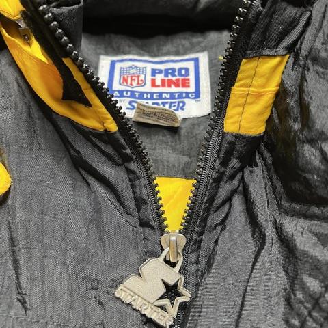 Pittsburgh Steelers Pro Line Starter Leather Jacket (L) – Retro Windbreakers