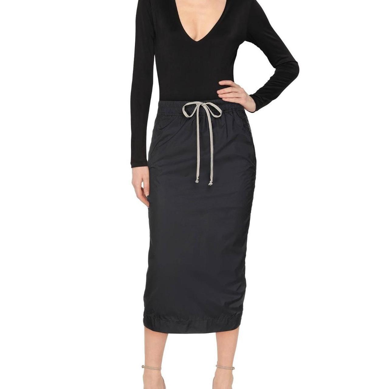 Rick Owen DRKSHDW, SOFT PILLAR SKIRT, SIZE...