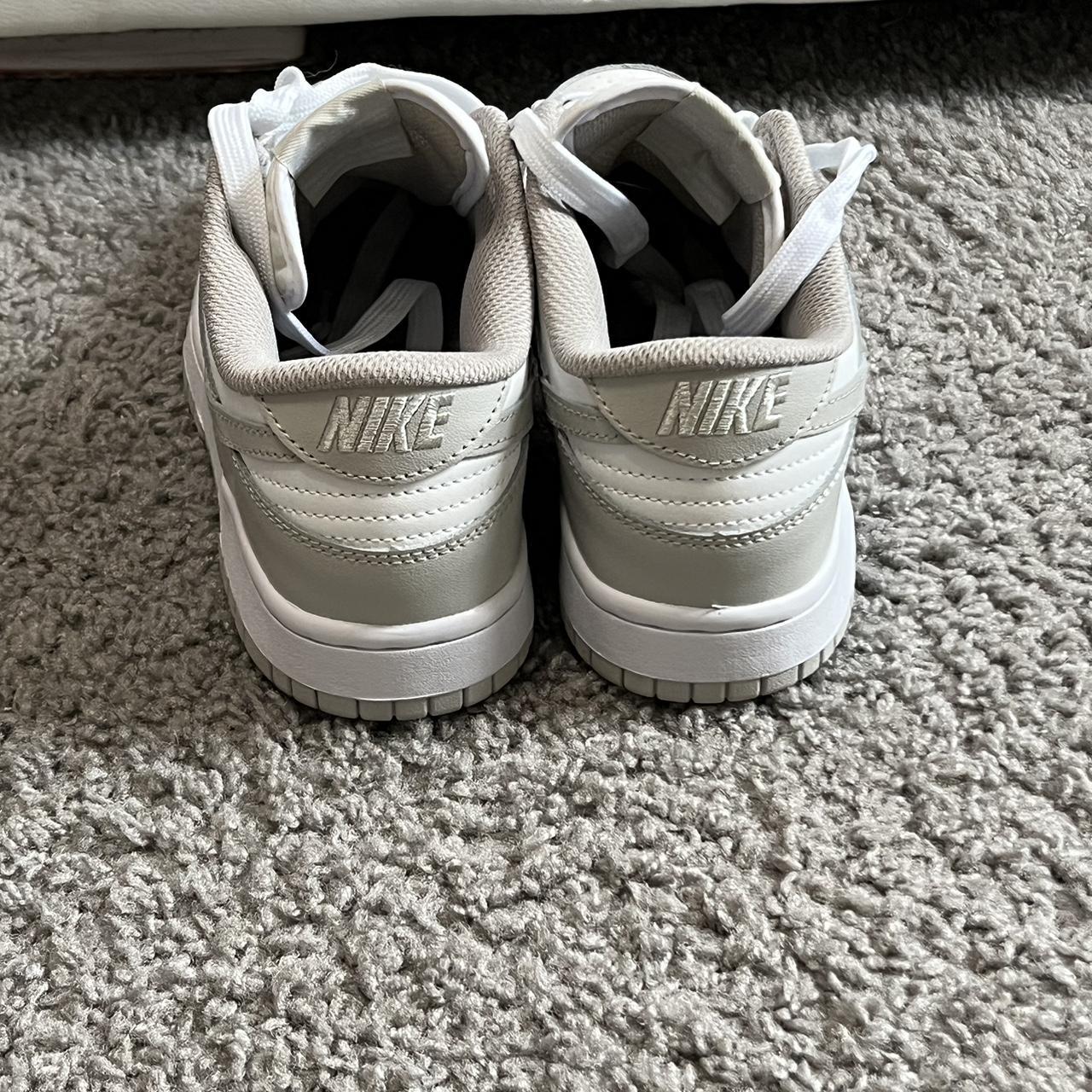 grey fog dunks size U.S 8.5 Depop