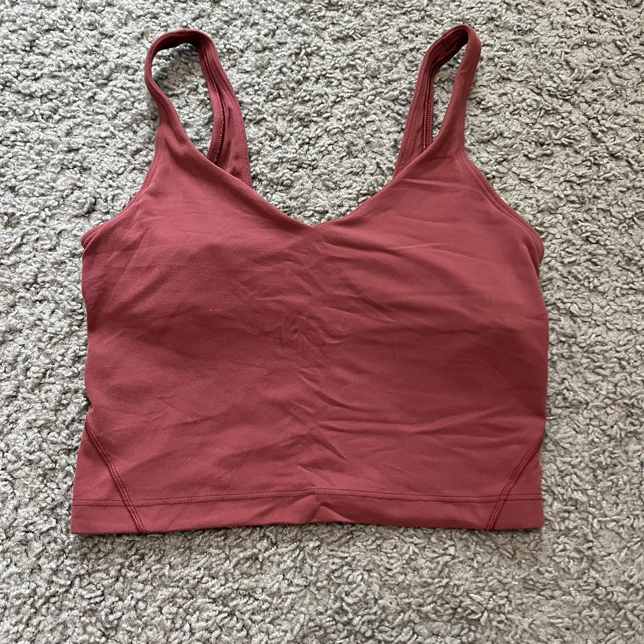 Lululemon align tank magenta size 2 - Depop