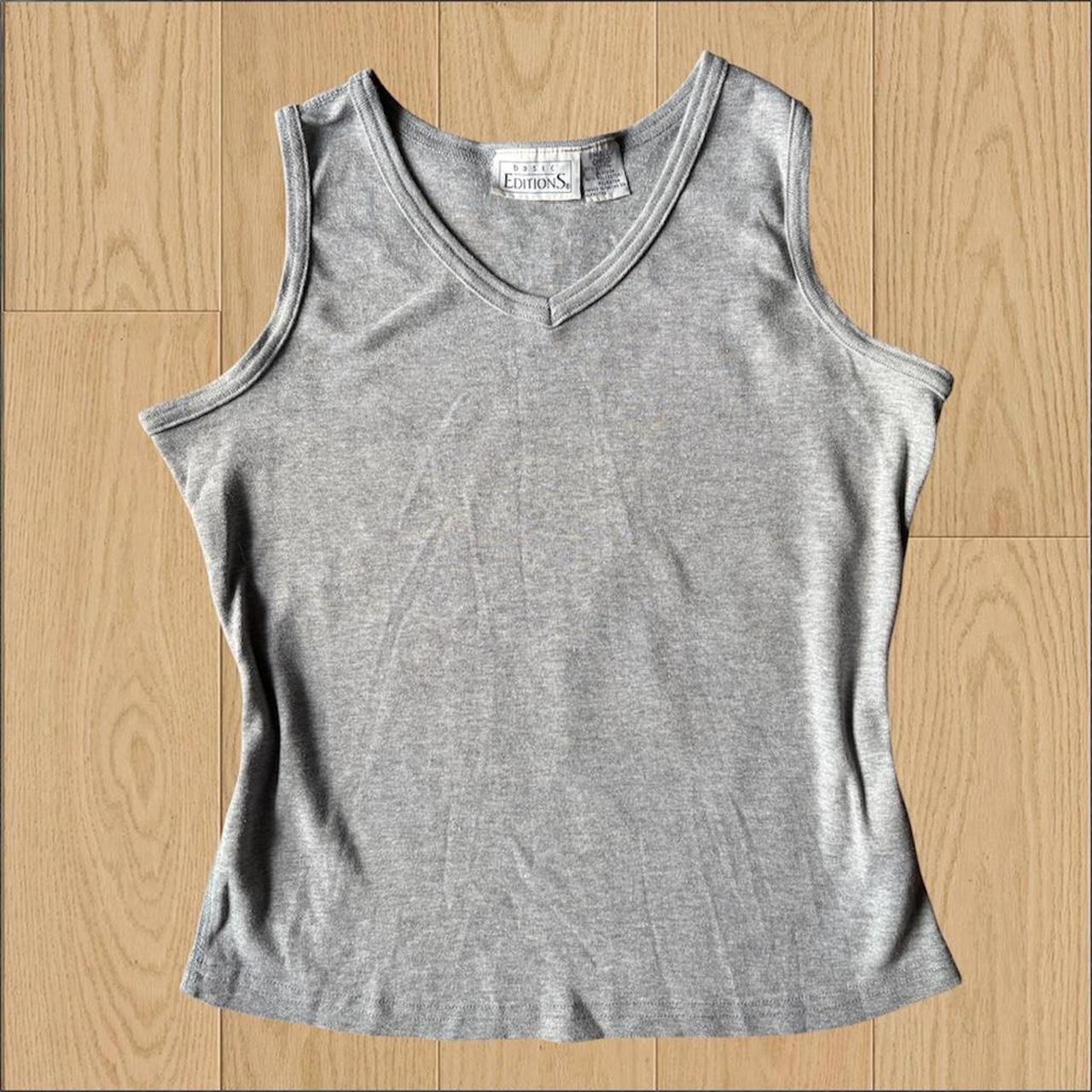 Basic Editions Women's Tank top - Grey - S – basi… - image 1