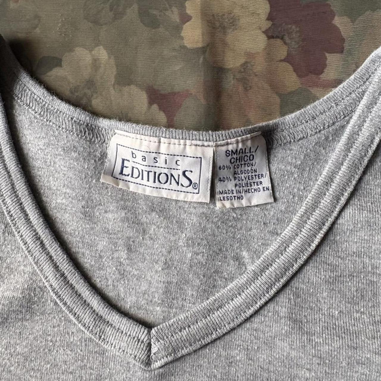 Basic Editions Women's Tank top - Grey - S – basi… - image 3