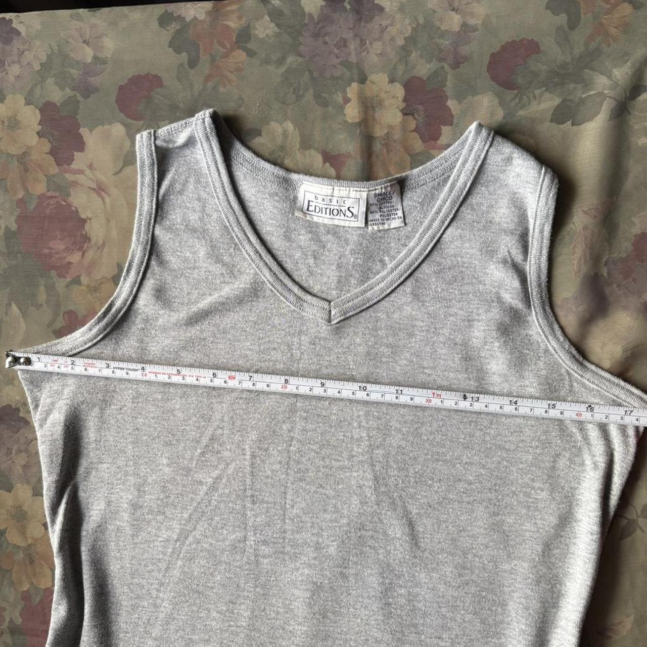 Basic Editions Women's Tank top - Grey - S – basi… - image 2
