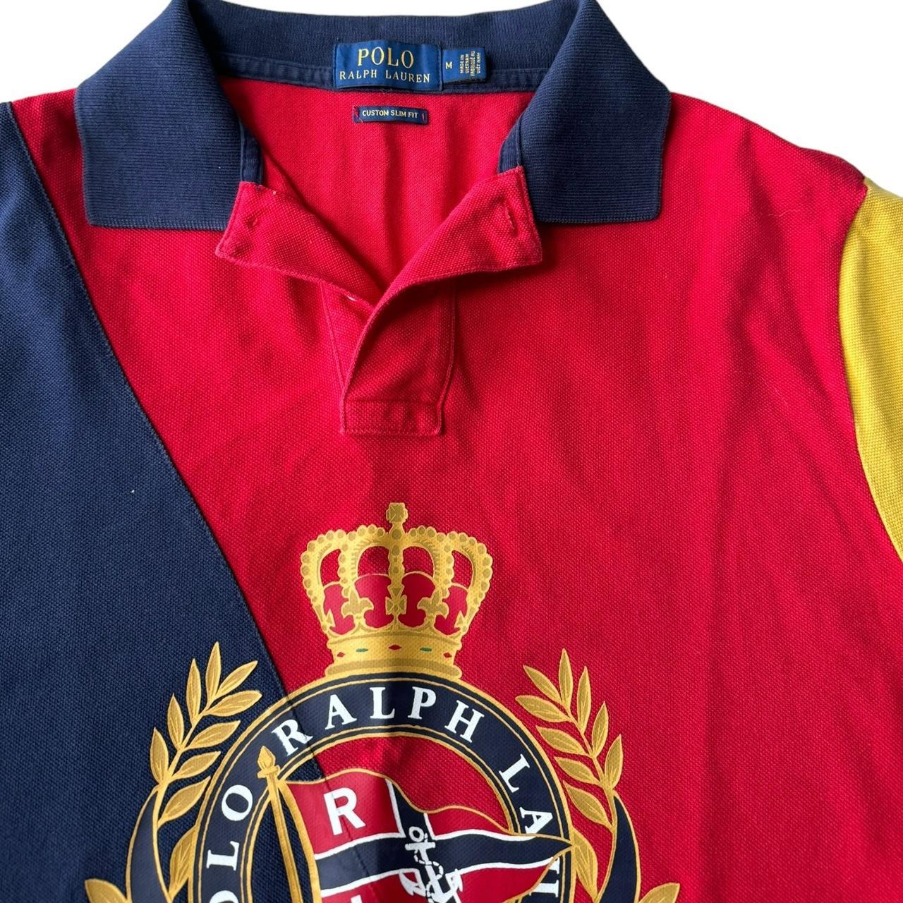 Polo Ralph Lauren New York Multicoloured Polo Shirt | Depop