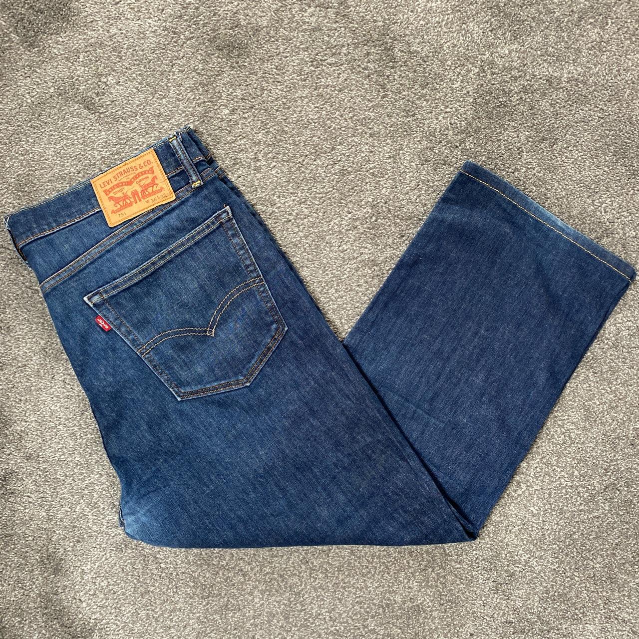 Levi’s Blue 571 Straight leg Jeans W40” L26” In... - Depop