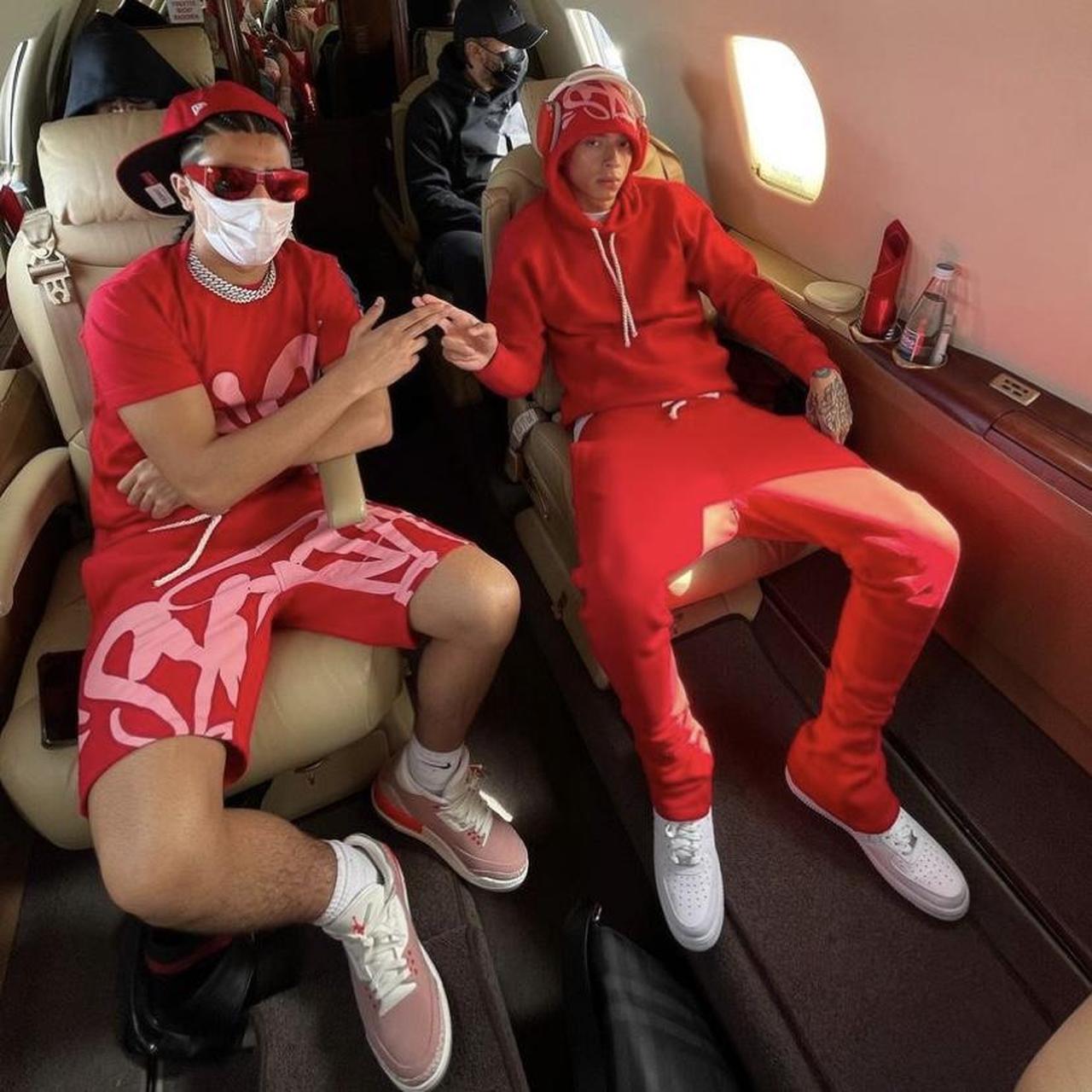 🔴 SYNA WORLD RED SHORTS AND TEE SET 🔴 SIZE... - Depop