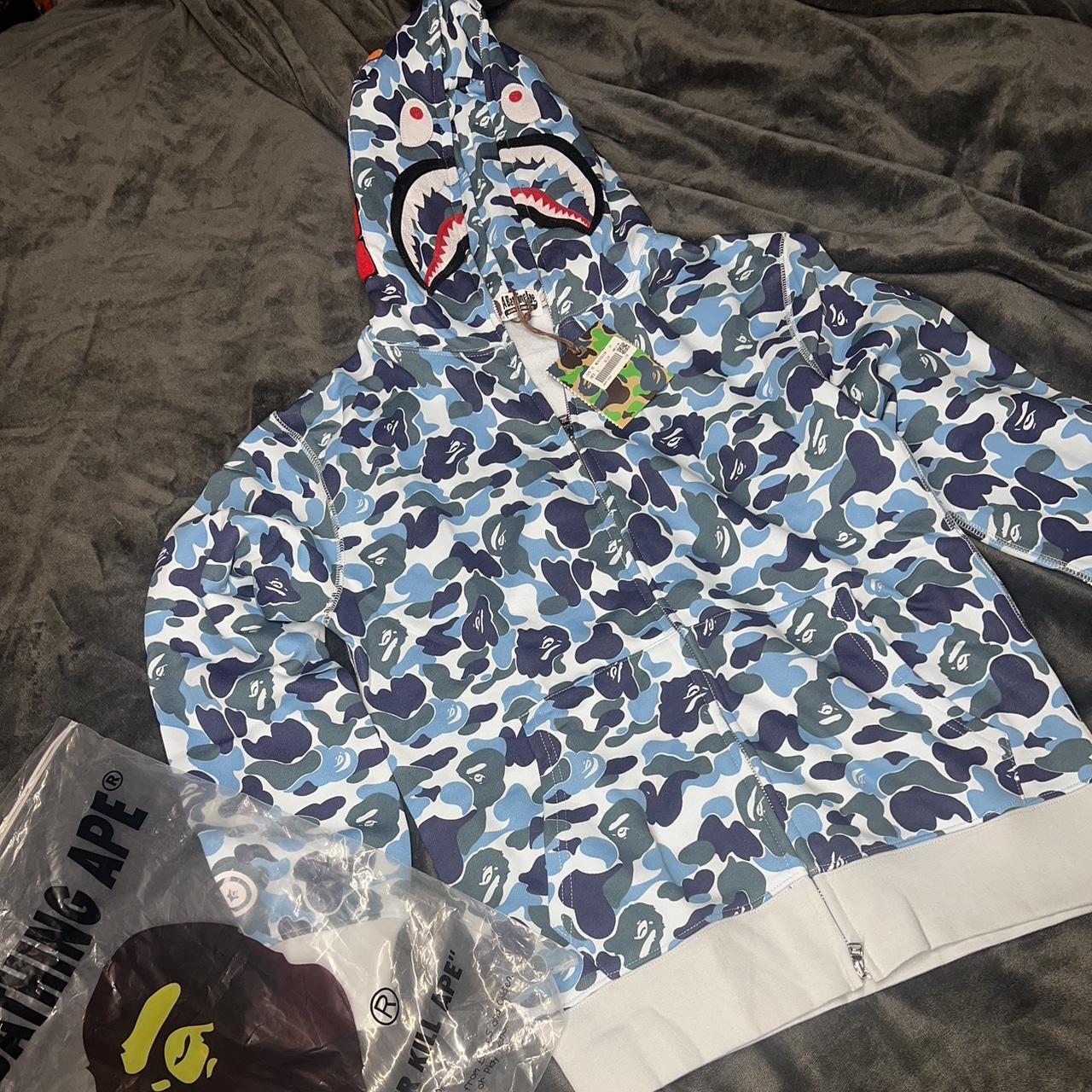 Bathing ape hoodie New Let me know For question... - Depop