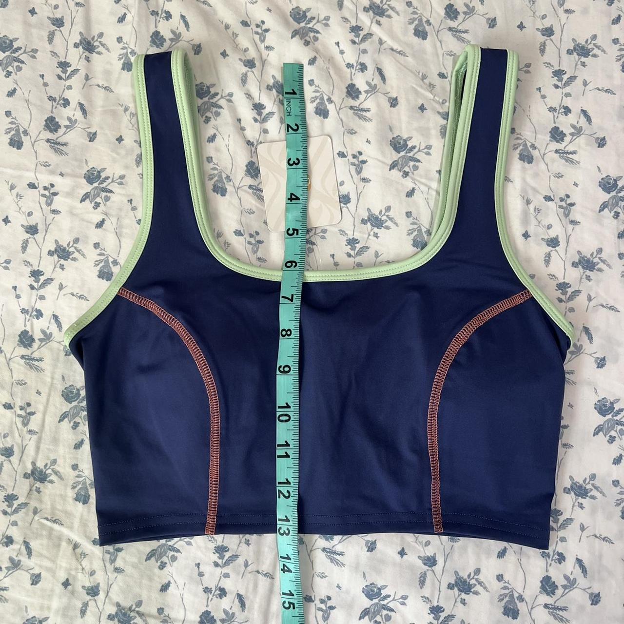 Fabletics Catalina Built In Bra Tank Deep Cobalt - Depop