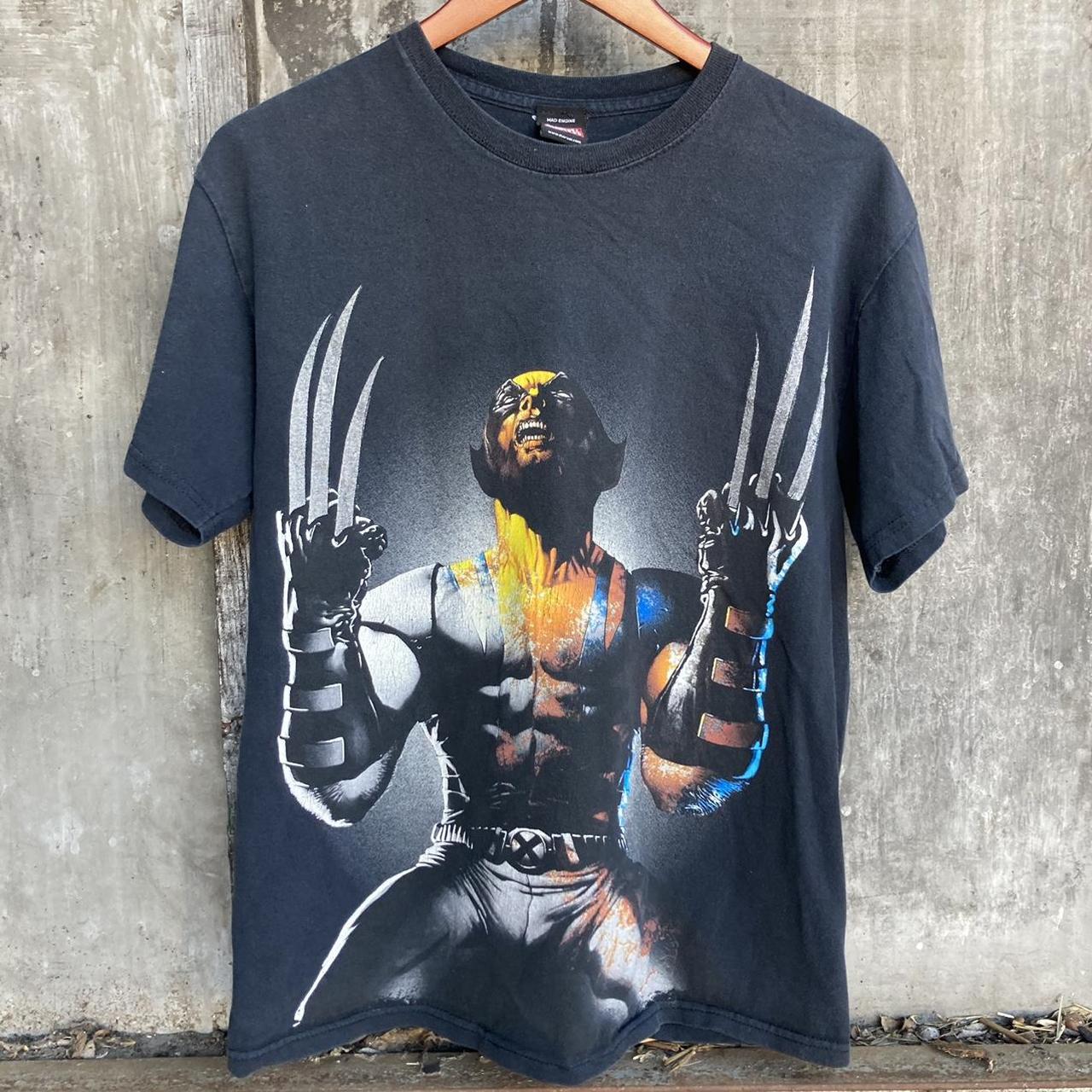 Vintage Wolverine T-shirt Description: y2k era... - Depop