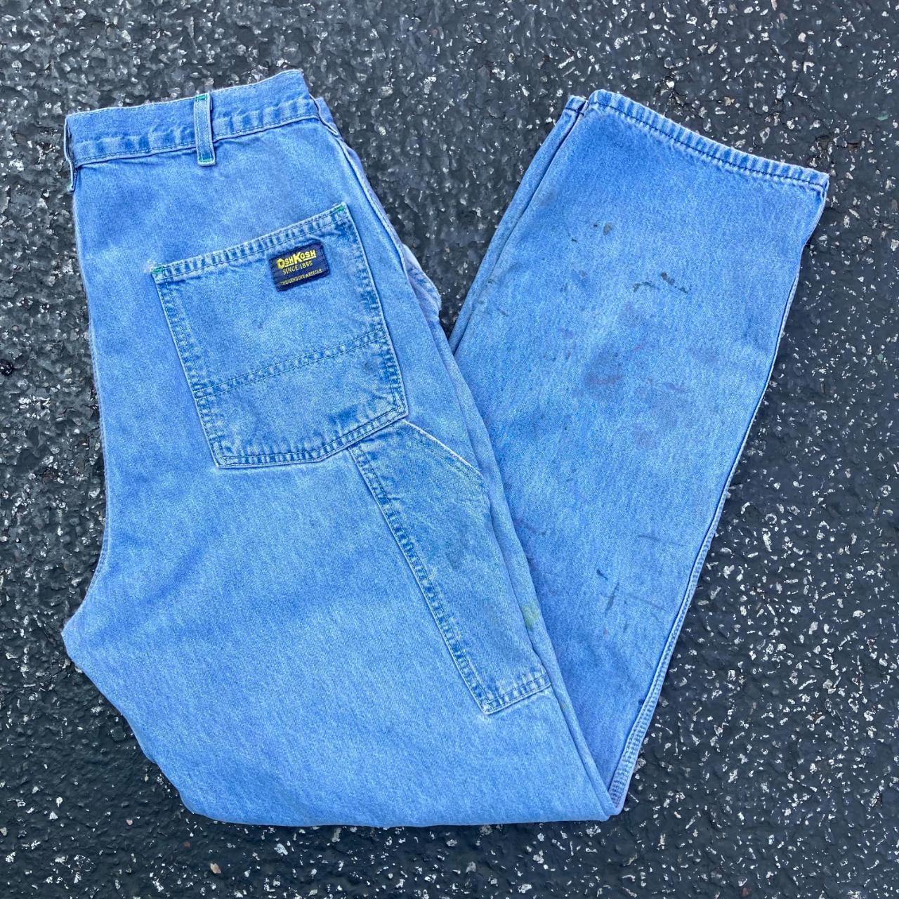 Vintage Carpenter Jeans Description S Oshkosh Depop