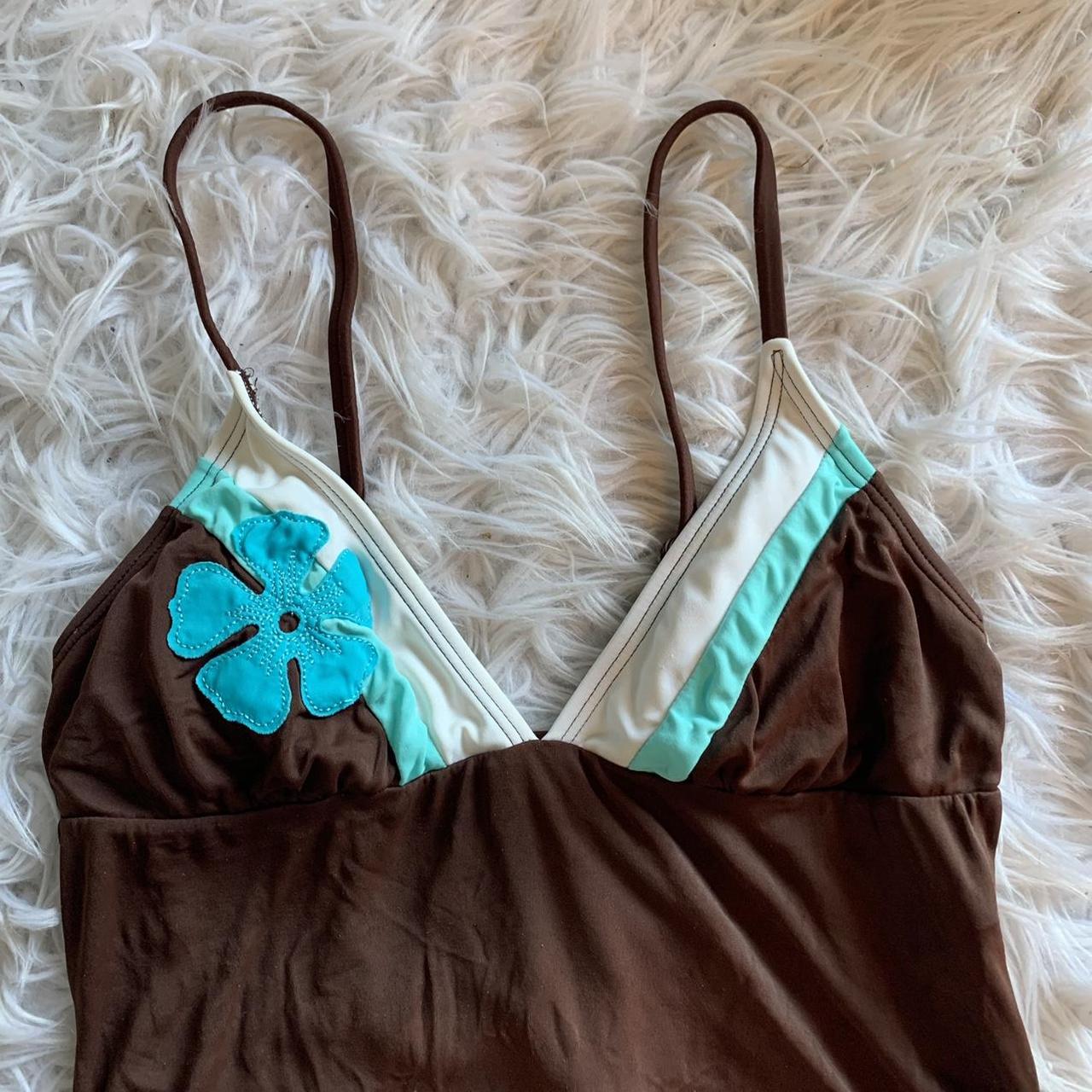 Y2K tankini! Cutest vintage coconut girl hawaiian... Depop
