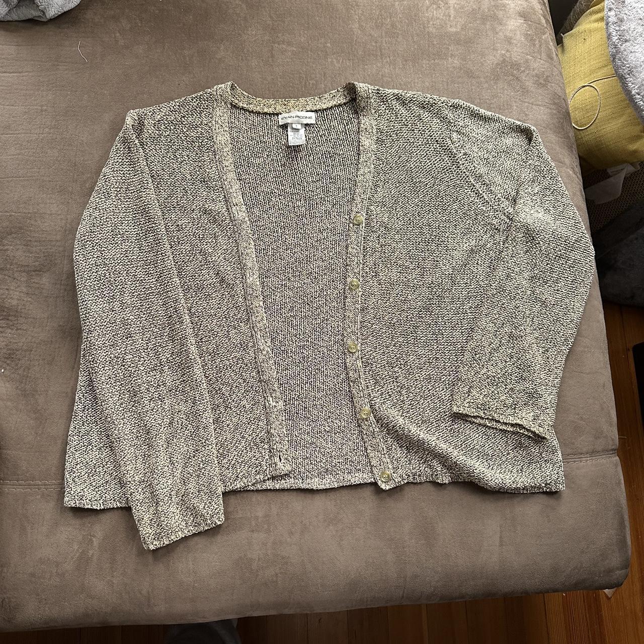 Evan Picone Cardigan - Great condition, L - Depop