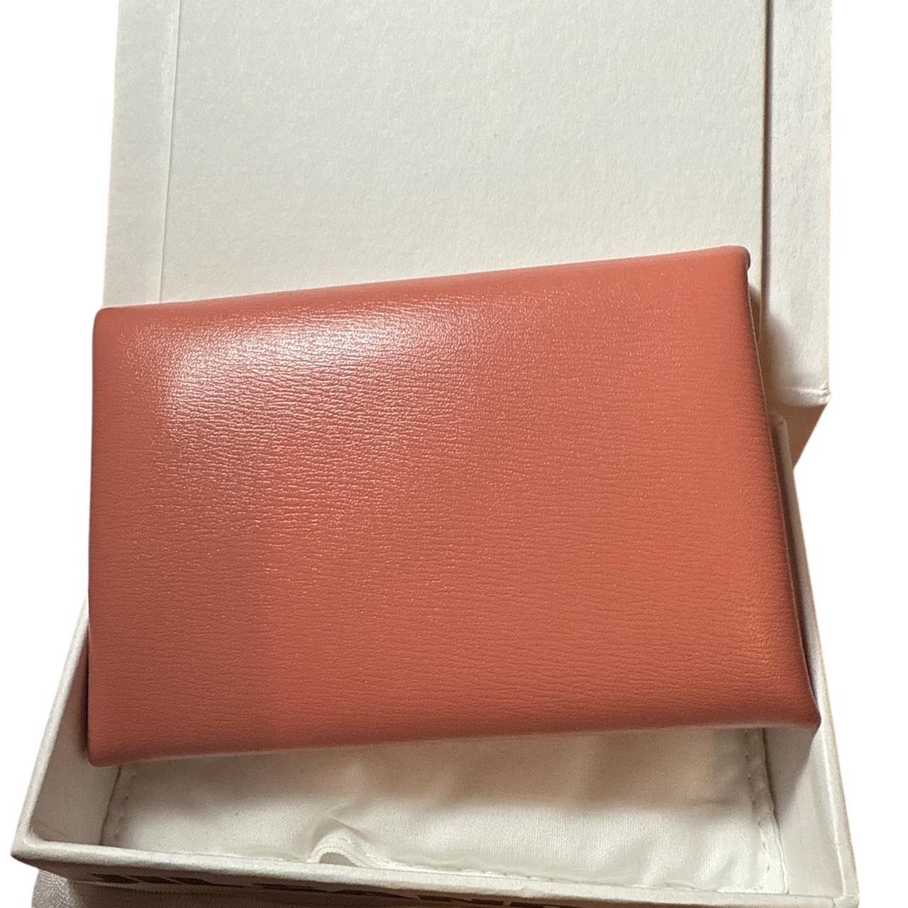 【JIL SANDER】envelope coin purse/Light pink☆送料関税無料☆ Jil Sander Leather envelope coin purse and card | Depop