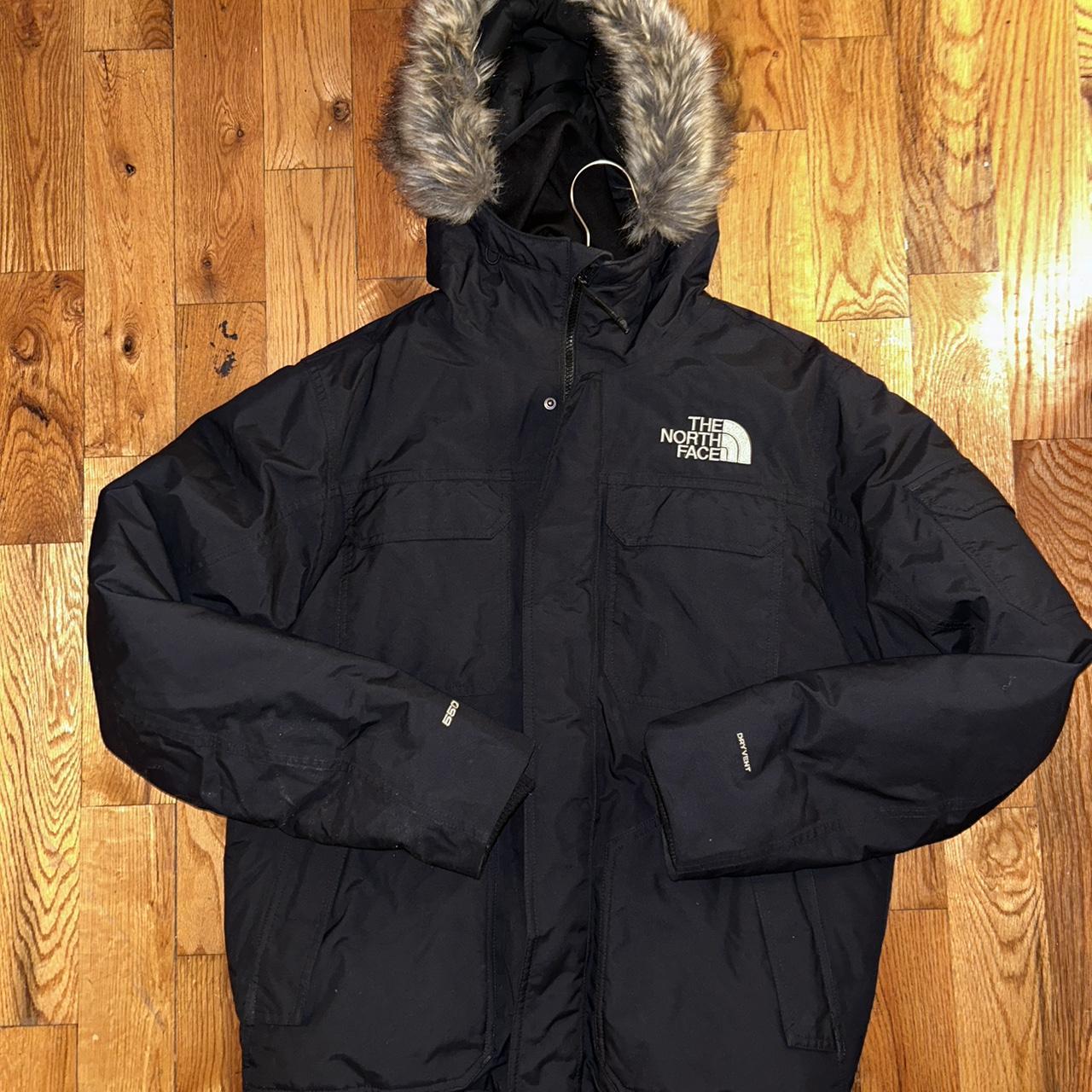 The north face heavy fur hood winter coat More... - Depop