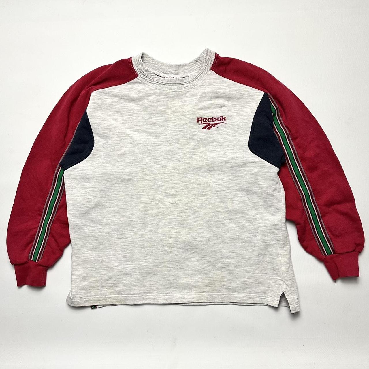 Reebok vintage deals sweatshirt womens white