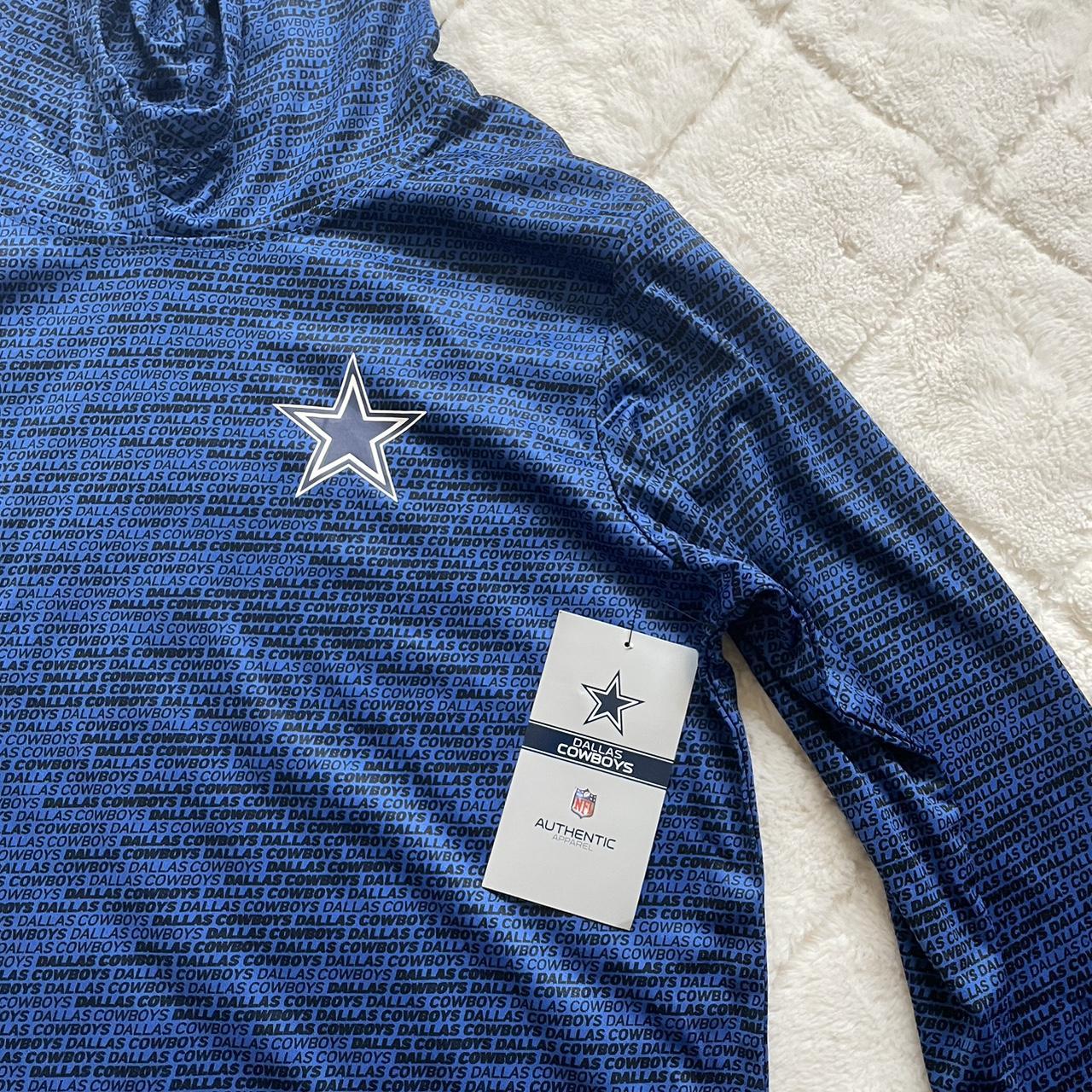 authentic dallas cowboys hoodie brand new! size - Depop