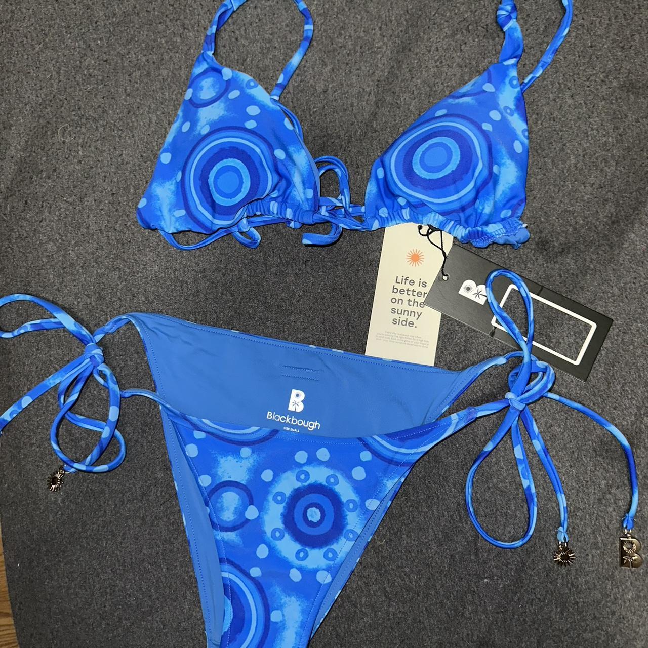 blackbough swim top is NWT, bottoms worn a few times... Depop