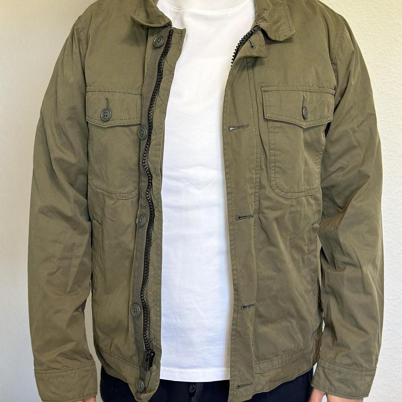 Abercrombie Fitch Military Shirt Jacket for Men