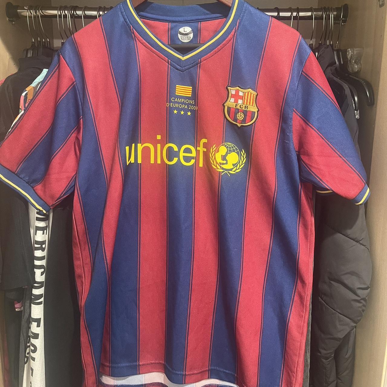 FC Barcelona Jersey # 15 Ok Condition Has Flaws... - Depop