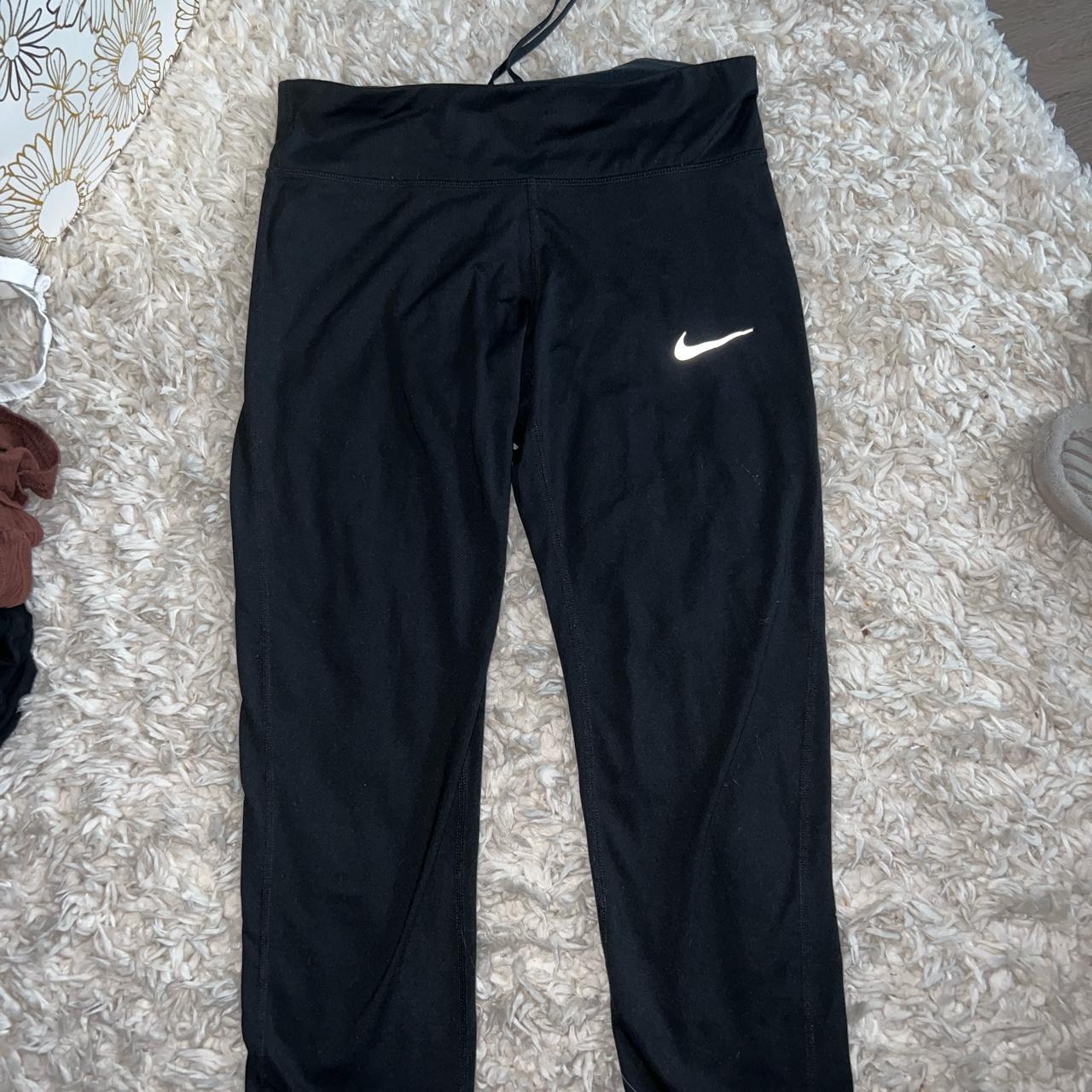 womens black leggings nike