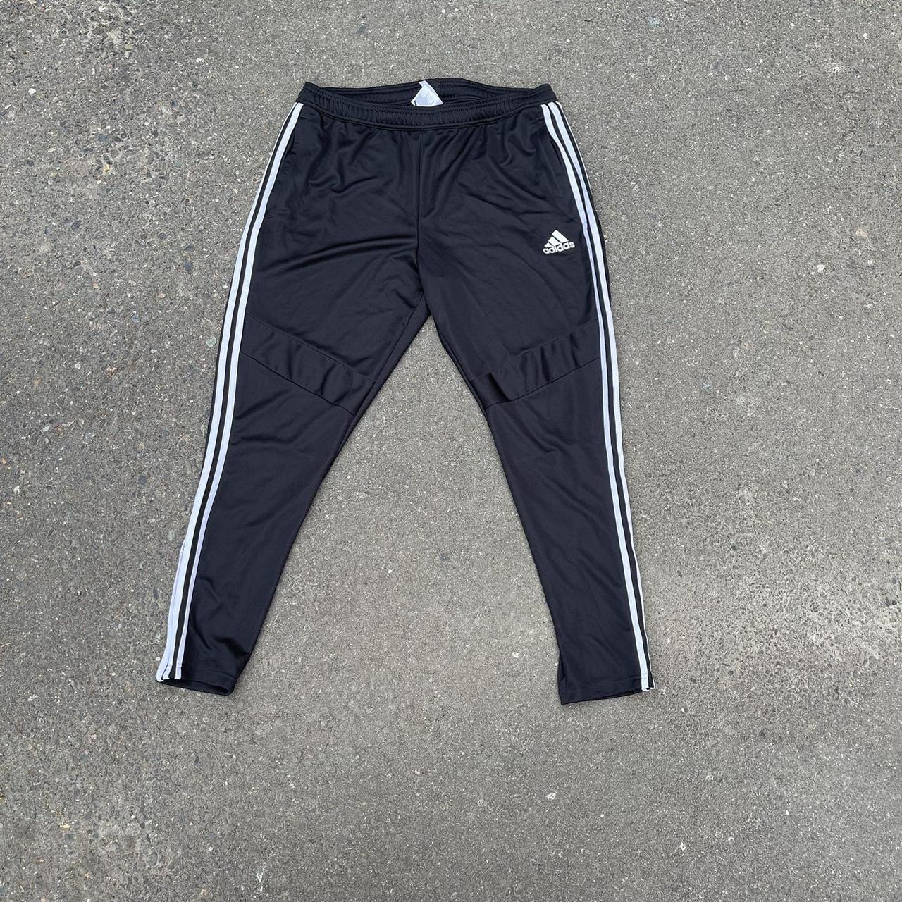 Adidas soccer sweats Xl Worn once in perfect... - Depop