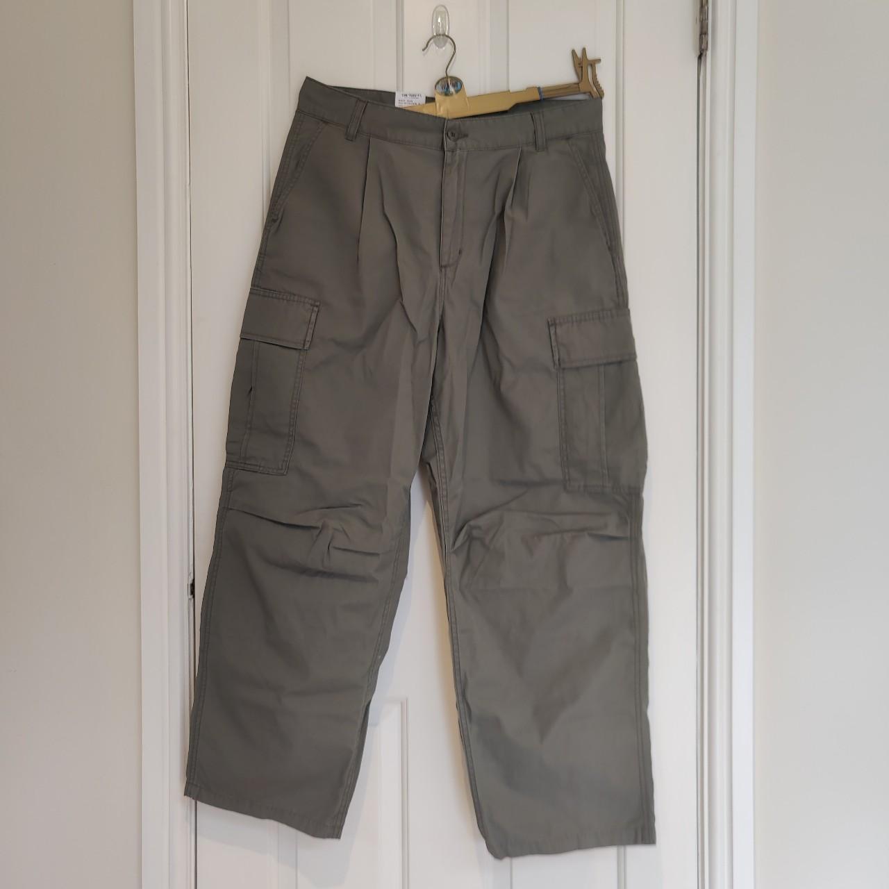 Carhartt WIP Cole Cargo Pants - Thyme - W31 - Brand... - Depop