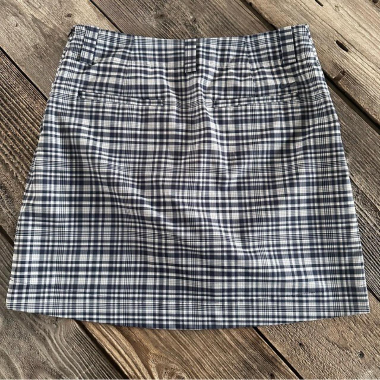 Nike Plaid Golf Skirt With Built In Shorts Like New Depop