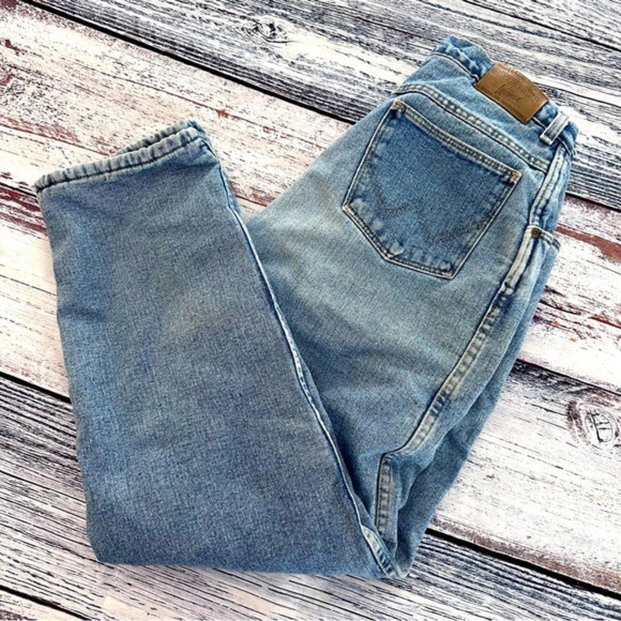Vintage Wrangler Fleece Lined Jeans Women’s Size... - Depop