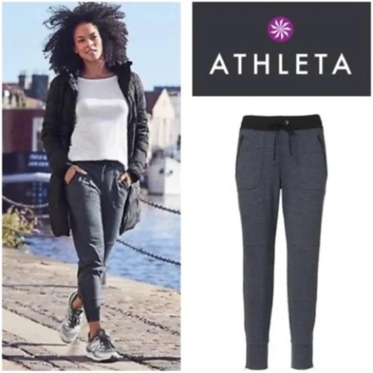 Athleta Flux Street Jogger Sweatpants Heather... Depop