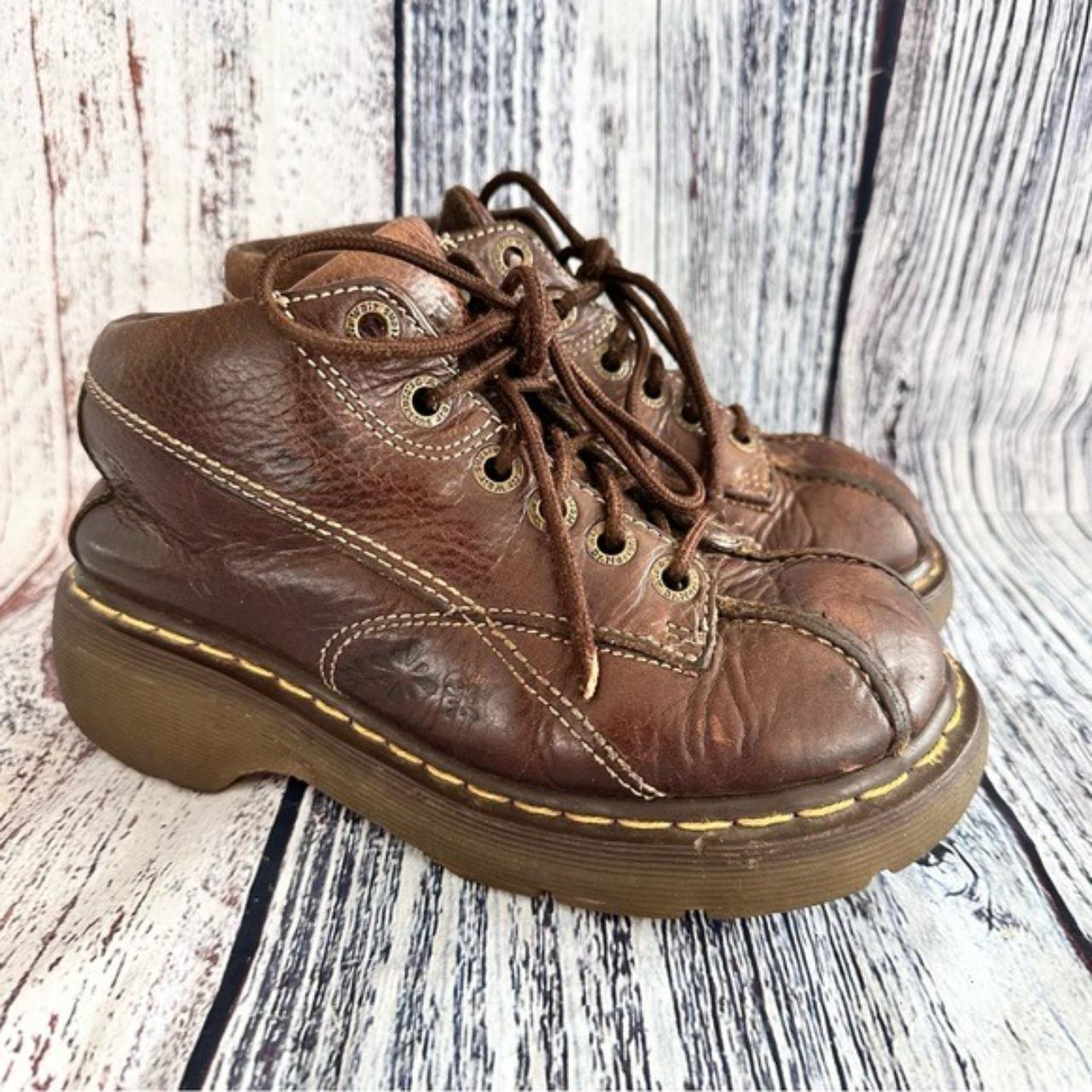 Vintage Dr. Marten’s 12281 Leather Ankle Boots Lace... Depop