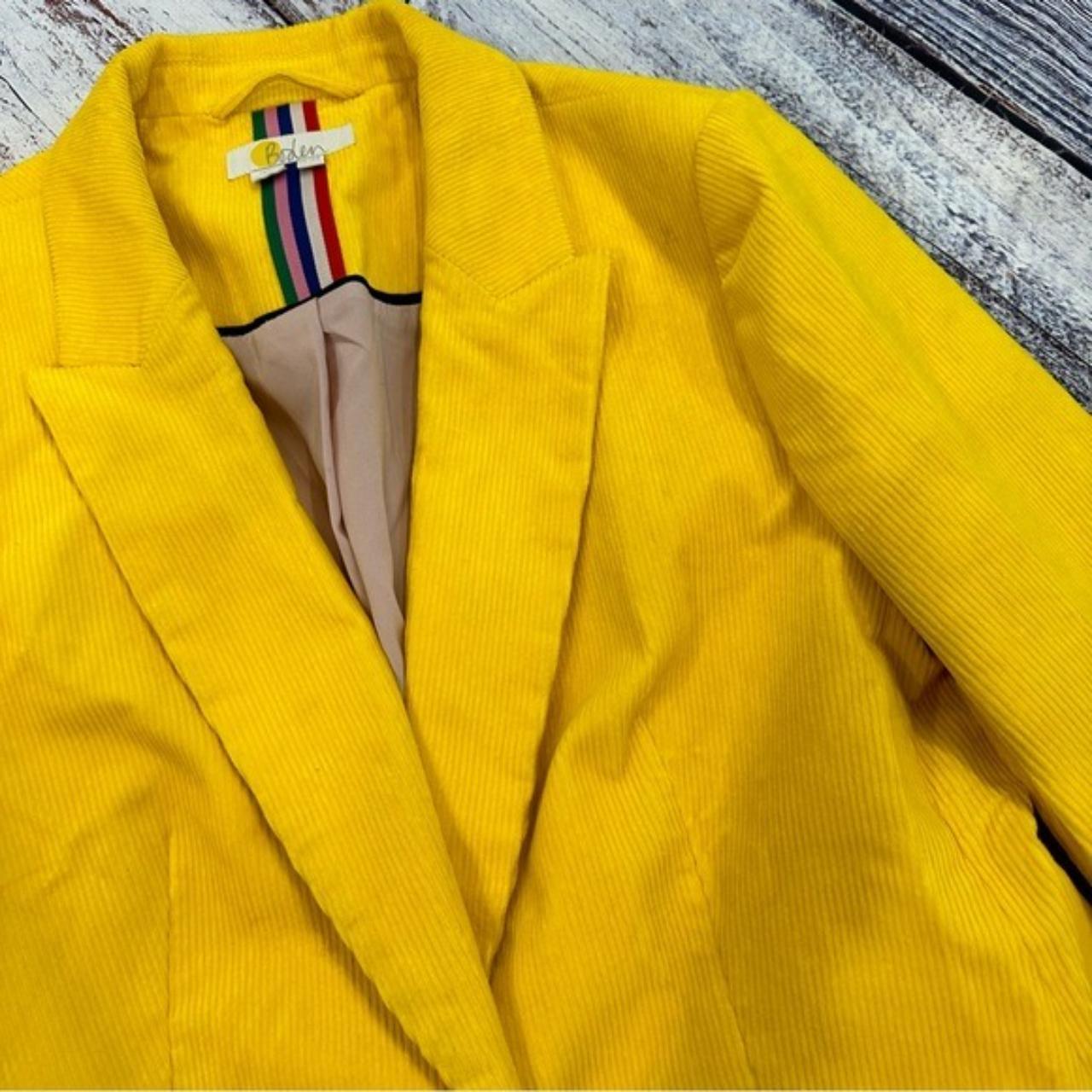 Boden yellow outlet jacket