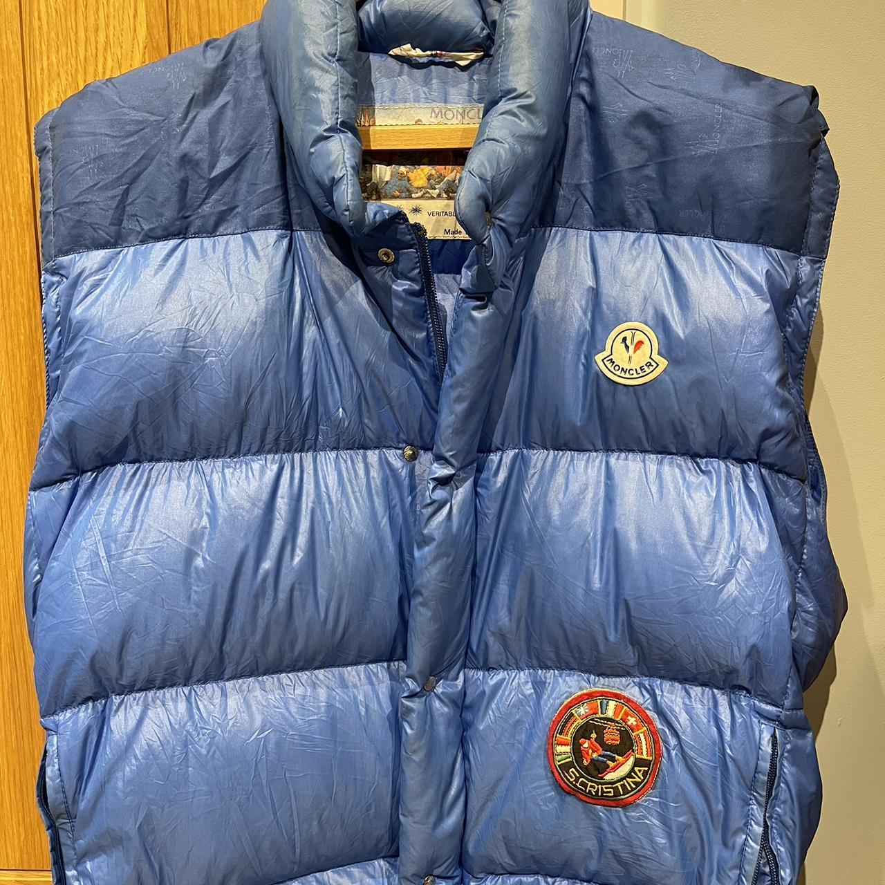 Rare 1977 Monclear Grenoble Ski Jacket Light Blue | Depop
