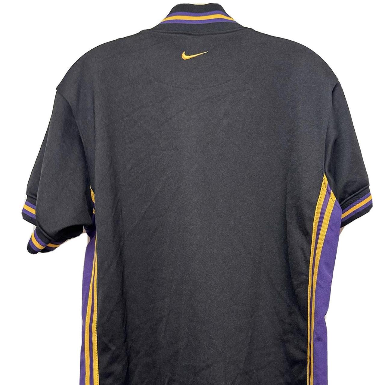 Nike dri fit lakers champion shirt , worn once then - Depop