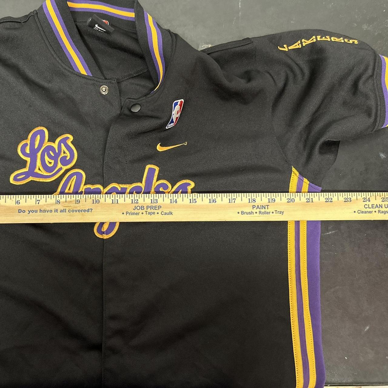 Los Angeles Lakers Vintage Nike Rewind Warmup Shooting Shirt