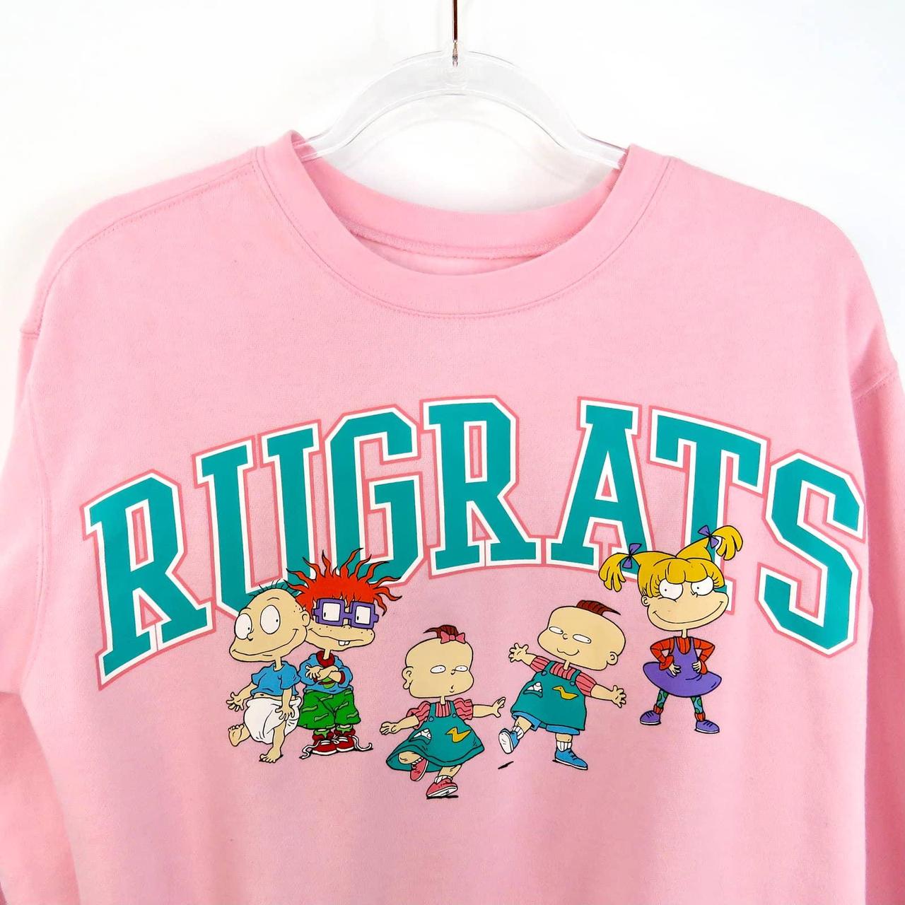 Nickelodeon Women's Pink Sweatshirt | Depop