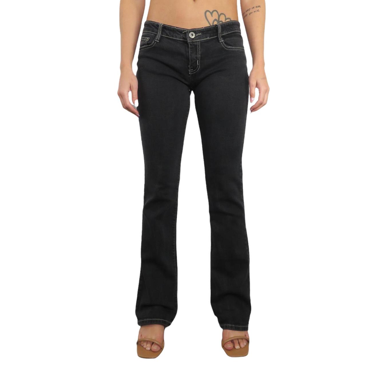 BDG Urban Outfitters LOW RISE FLARE - Flared Jeans - black 