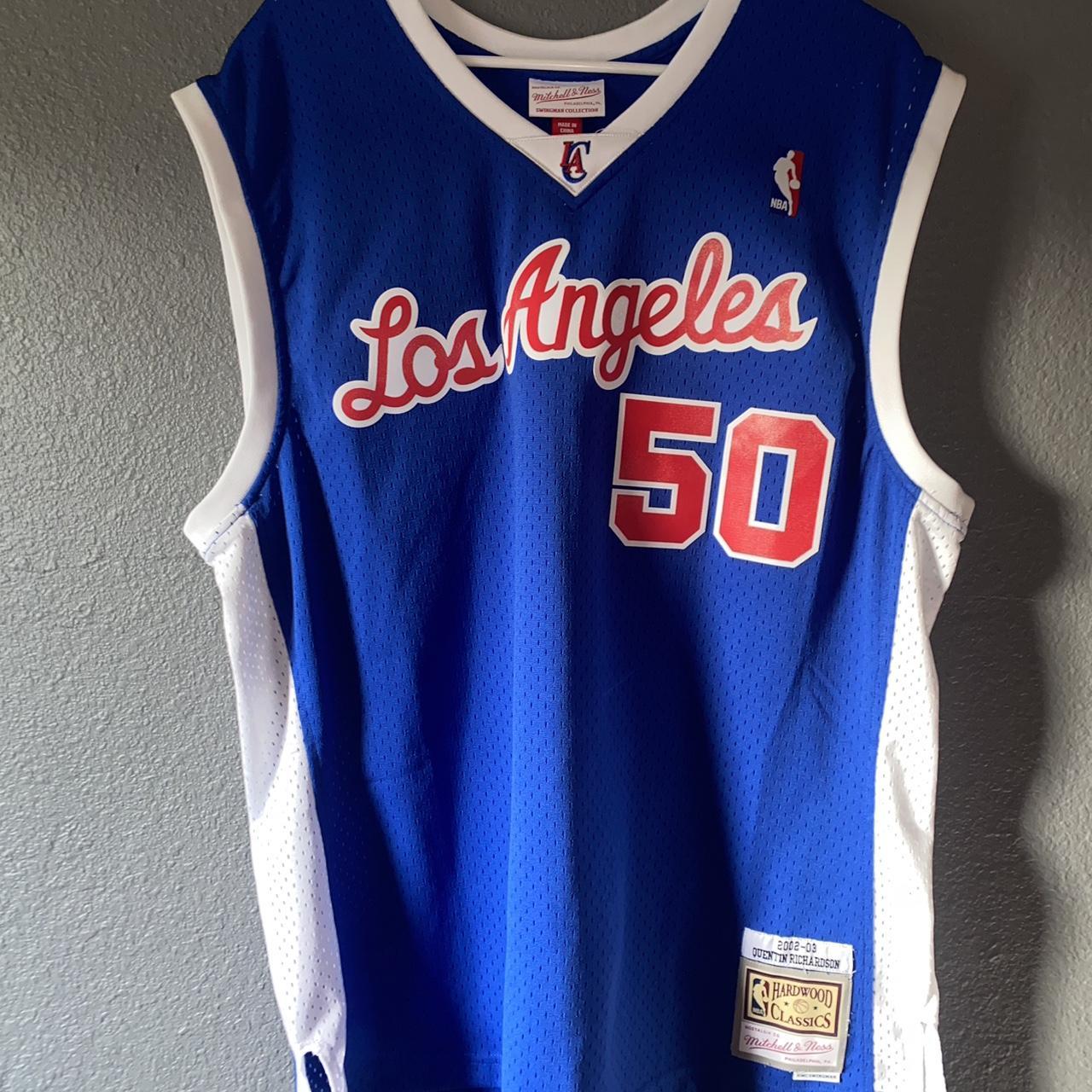 Mitchell & Ness Men's Mitchell & Ness Corey Maggette Red LA