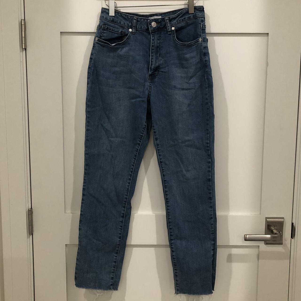 Forever 21 jeans. Standard blue. 5 pocket. Zipsdn... - Depop