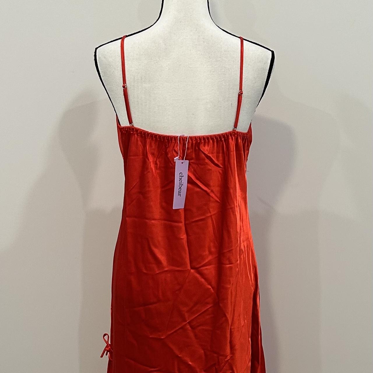 Cheibear Women's Red Pajamas (5)