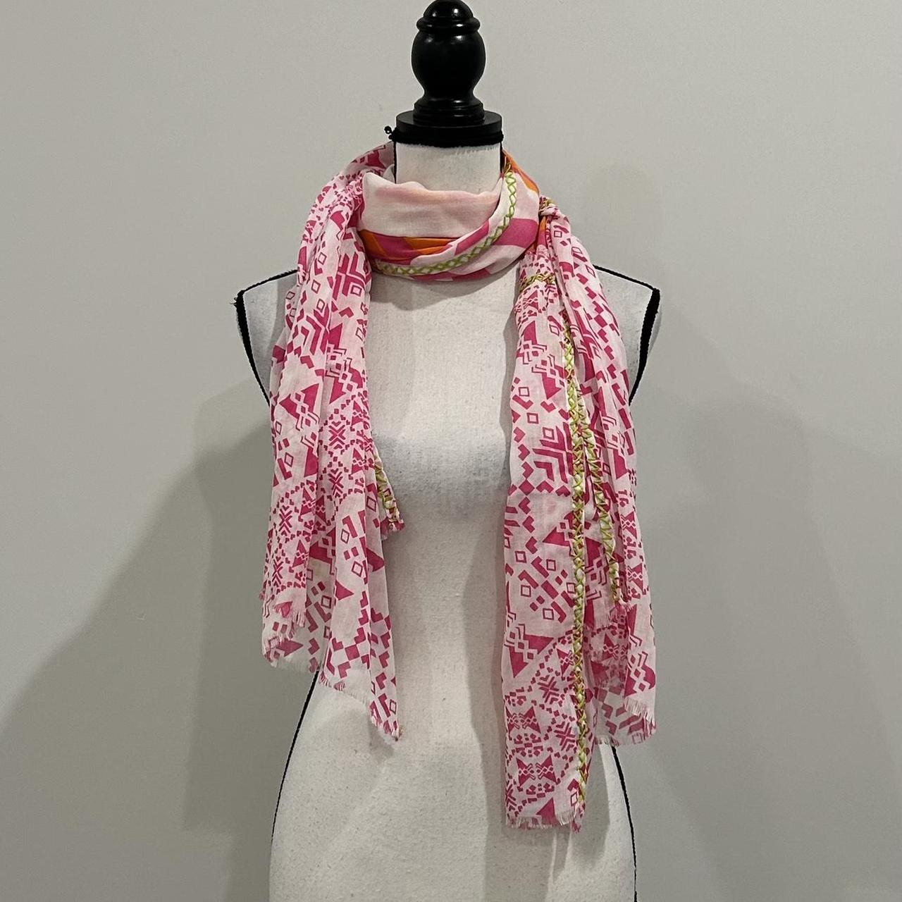 Echo Women's Scarf - Multi – Echo lightweight sca… - image 1