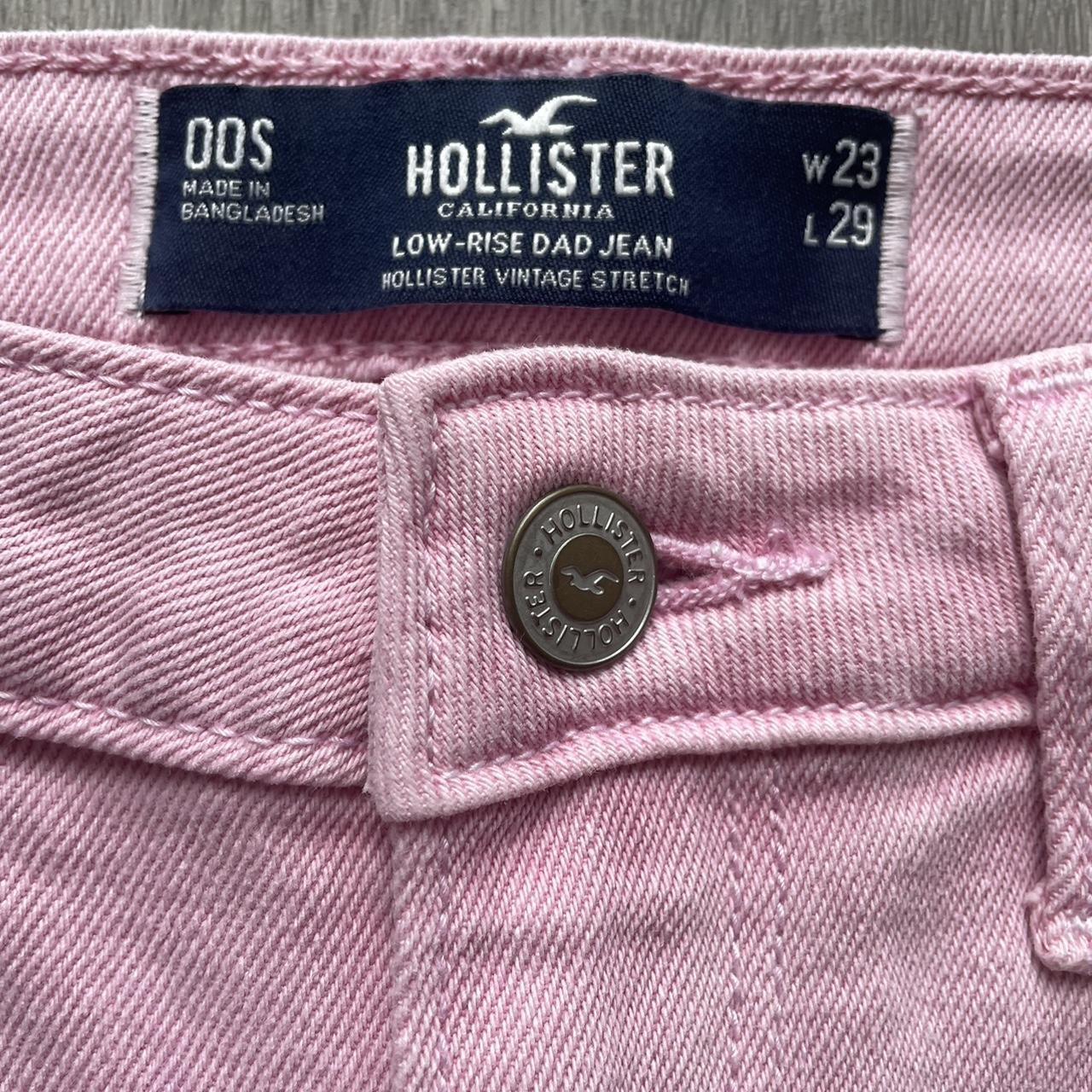 Hollister low rise dad jeans UK 4/6 y2k rave... Depop