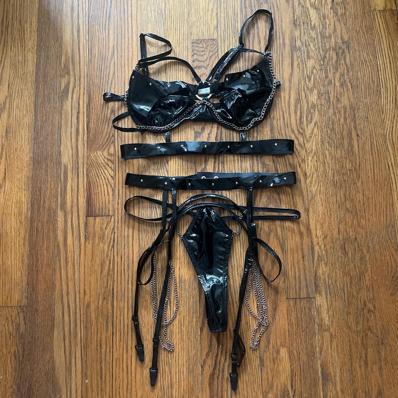 roma-brand-black-faux-leather-3-piece-rave-set-from-depop