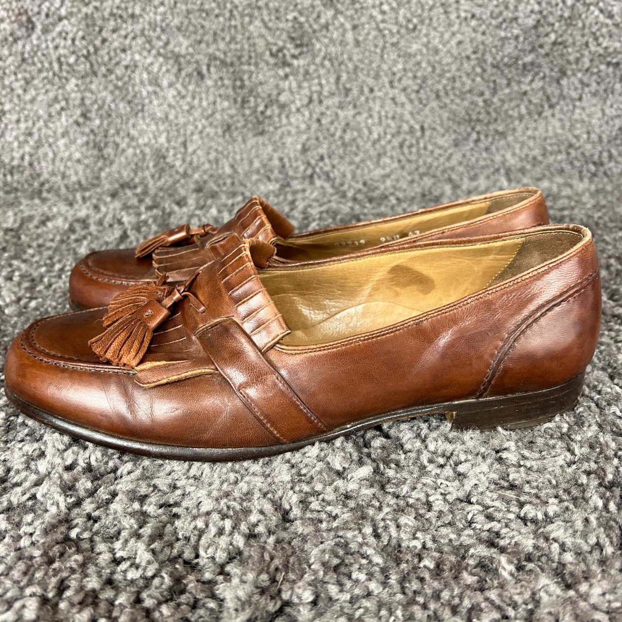 Cole Haan Bragano Loafers Mens 9.5 Leather Kiltie...