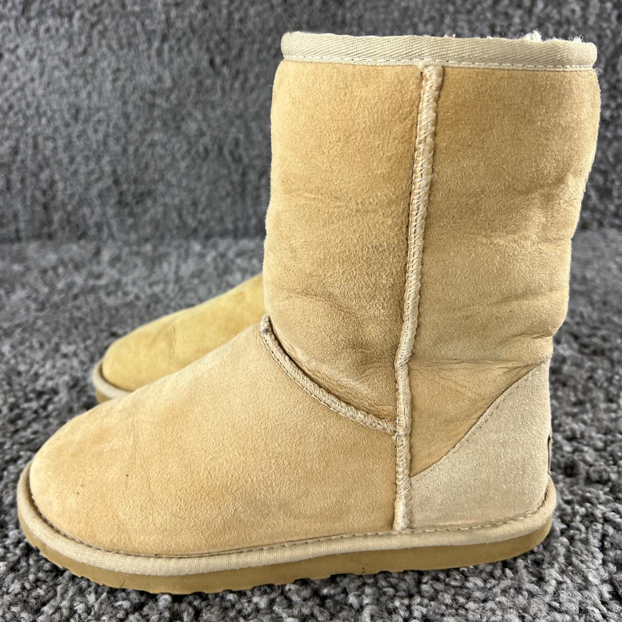 Ugg classic hot sale short beige